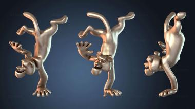 3D модель Тигр мощный (STL)