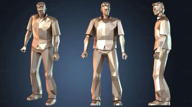 3D model Tommy Vercetti GTA Vice City (STL)