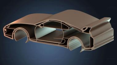3D model Toyota Agile (STL)