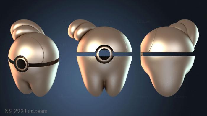 Нестандарт Крышка покебола Treecko