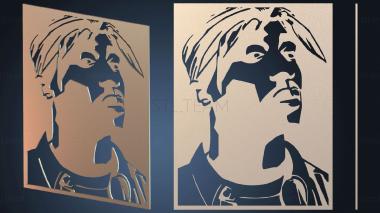 3D модель Тупак (STL)