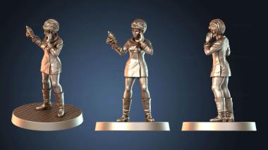 3D модель Ухура Оригинал (STL)