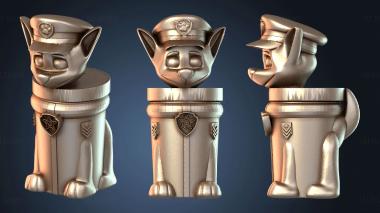 3D модель Крынка Васо Гоняется за Щенячьим патрулем (STL)