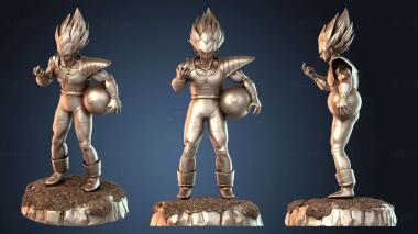 3D model Vegeta Dragon Ball Arm (STL)