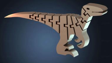 3D model Velociraptor (STL)