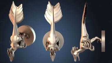 3D модель Велоцираптор первобытный (STL)