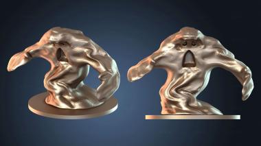 3D model Water Elemental Flowing (STL)