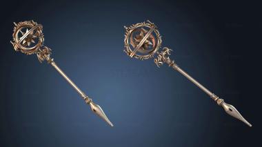 3D model Wizard Staff (STL)
