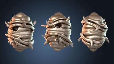 3D модель Лесные эльфы играют в регбийный мяч Fierce (STL)