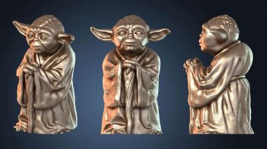 3D модель Йода-марионетка (STL)