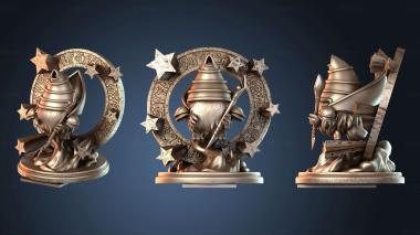 3D модель Yugioh Magikuriboh Задняя шляпа (STL)