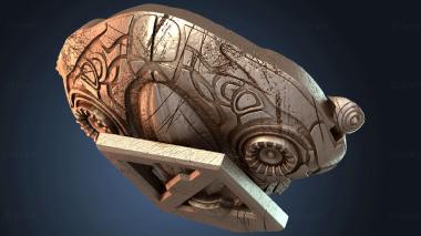 3D модель Логотип Зода и Человека (STL)