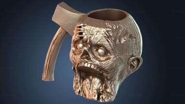 3D модель Держатель банки зомби (STL)