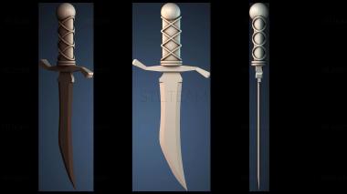 3D модель Кинжал гоблина (STL)