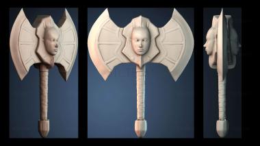 3D model Ax angel hammer (STL)