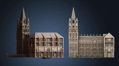 3D model Gatsby House (STL)
