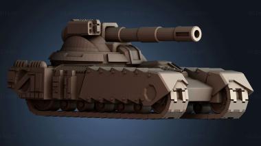 3D модель Танк Тигр Т12 (STL)