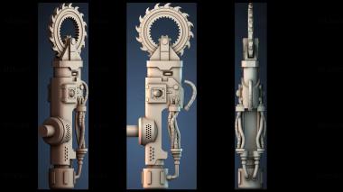 3D model Futuristic Cutting Tool (STL)