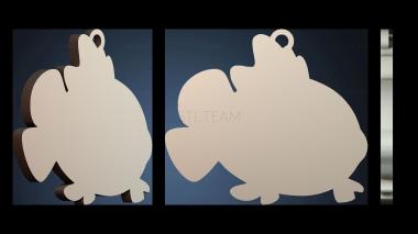 3D модель Дизайн в форме рыбы (STL)