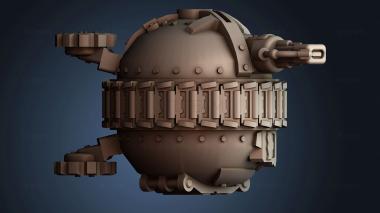 3D модель Футуристическая механическая сфера (STL)