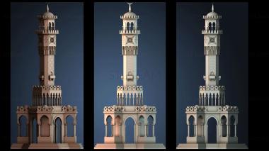 3D модель Проект минарета мечети (STL)