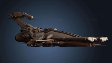 3D модель Исследовательский космический корабль (STL)