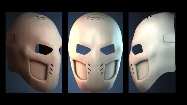 3D модель Дизайн хоккейной маски (STL)