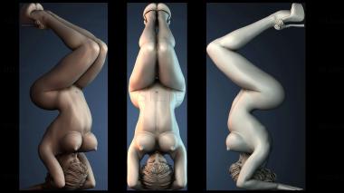 3D модель Каблуки над головой (STL)