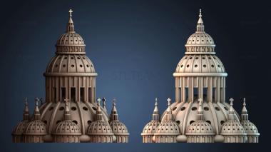 3D модель Купольная архитектурная модель (STL)