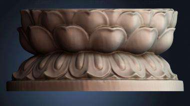 3D модель Кронштейны в форме лотоса (STL)