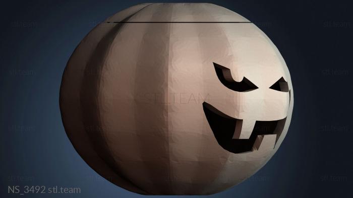 Жуткий фонарь на Хэллоуин