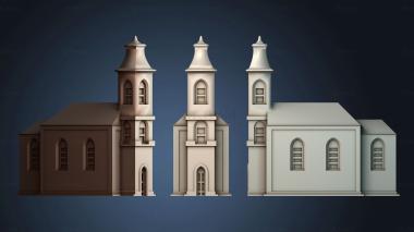 3D model Chapel in Vlčice - Czechia (STL)