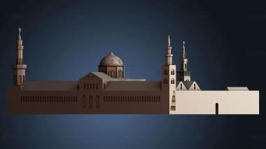 3D model Great Mosque of Damascus - Syria (STL)