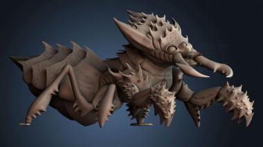 3D model Ankheg above (STL)