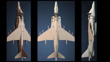 3D модель McDonnell Douglas AV 8B Харриер II (STL)