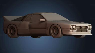 3D model The Legendary Lancia 037 Rally Star (STL)
