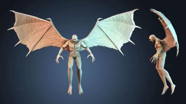 3D модель Дьявол Дракула (STL)