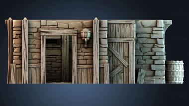 3D модель Дом на первом этаже (STL)