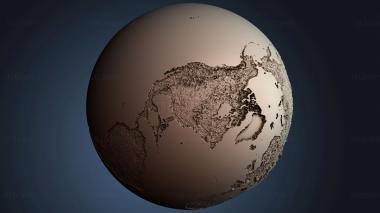 3D model World Table Lamp (STL)