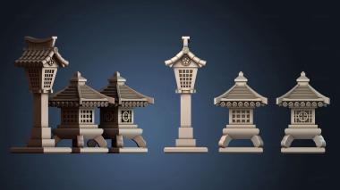 3D model Chibi japanese Style Lamp (STL)