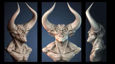 3D model Lord of Darkness the Legend (STL)