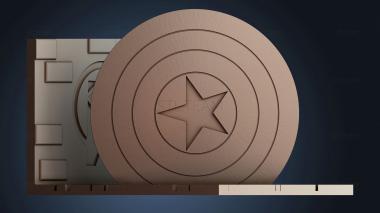 3D модель Элементы дизайна щита (STL)