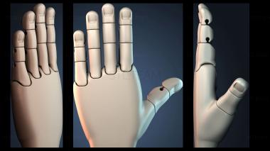 3D модель Конструкция руки робота (STL)