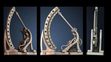 3D модель Конструкция механических часов (STL)