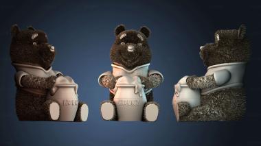 3D модель Винни Пух (STL)