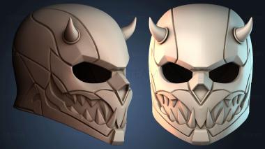 3D модель Шлем Демонического Черепа (STL)