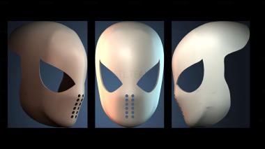 3D model Masked Character Design (STL)