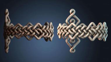 3D model Intricate Knot Design (STL)