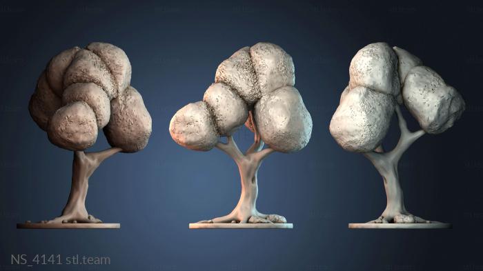 Нестандарт Curvy Abstract Tree