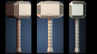 3D модель Мифический дизайн молота (STL)